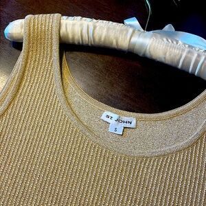 St John shimmery gold shell Size Sm
